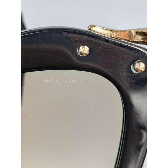 Pre-owned Miu Miu Women’s Embellished Cat Eye SMU 03P Sunglasses Brown/Black main image 5